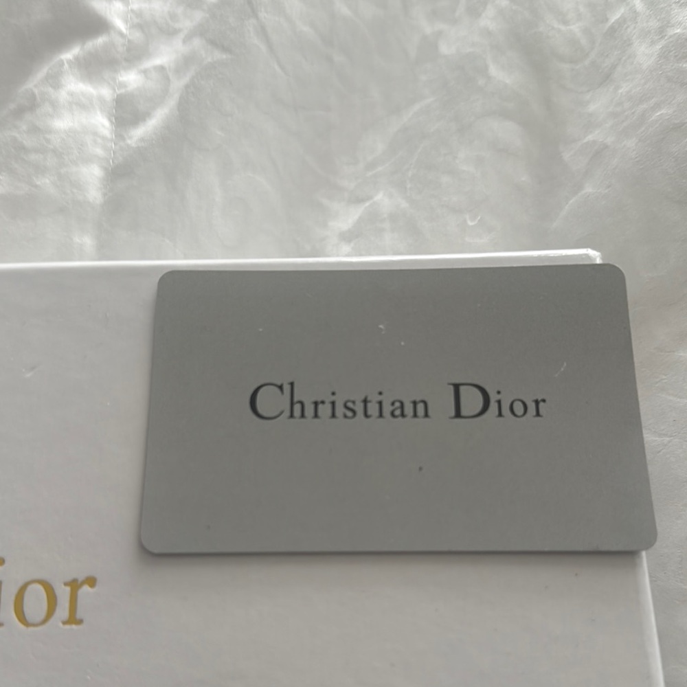 Dior Black and Cream Wallet - Picture 5 of 10